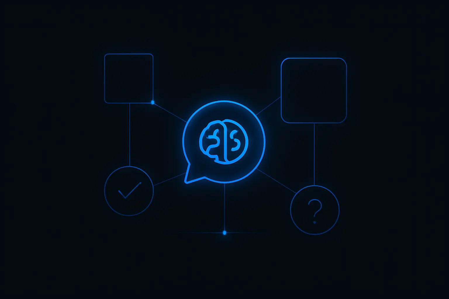 Ilustração conceitual sobre IA nativa do WhatsApp substitui qualificação de leads? A resposta