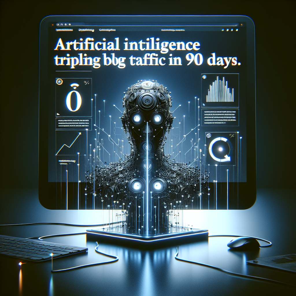 como usar IA para aumentar tráfego do blog
